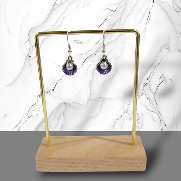 ✨️Peral Shell Earrings✨️(2-A034-A)-Jewelry for Women - Picture 3 of 6